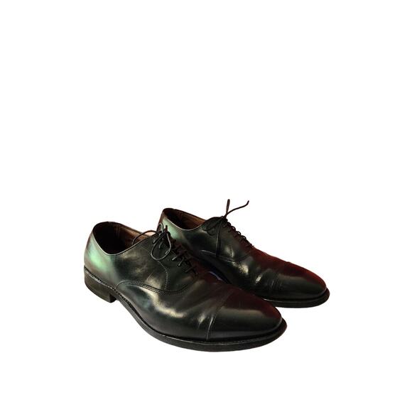 Allen Edmonds Park Avenue Black Leather Oxford Shoes Size 10 a narrow